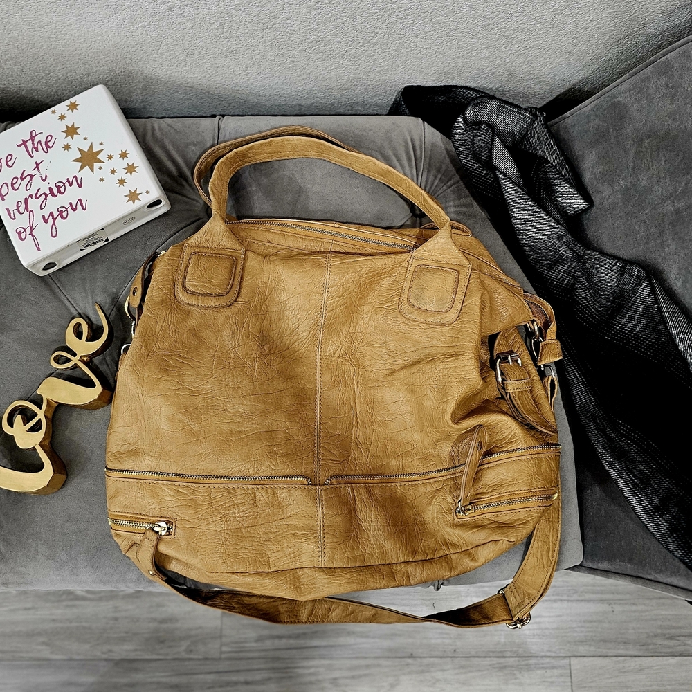 Tan Leather Women's Bag